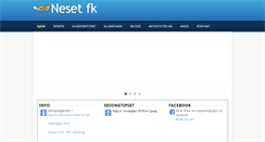 Desktop Screenshot of nesetfk.no