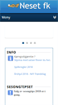 Mobile Screenshot of nesetfk.no
